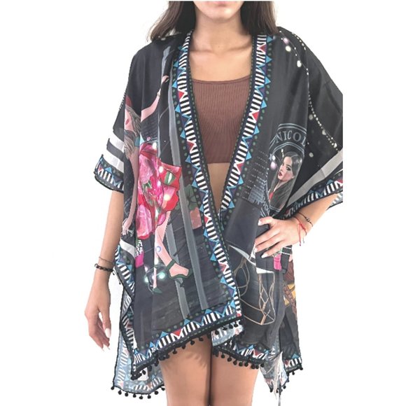 NICOLE LEE ISABELLA KIMONO HOUSE PARTY - Picture 4 of 5